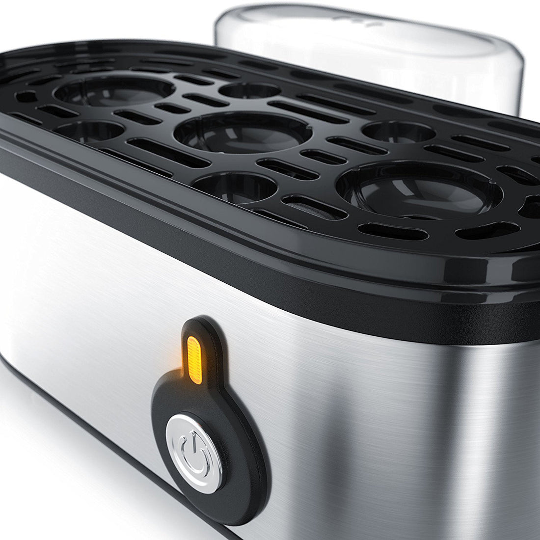 Mini-Eierkocher aus Edelstahl mit automatischer Abschaltfunktion